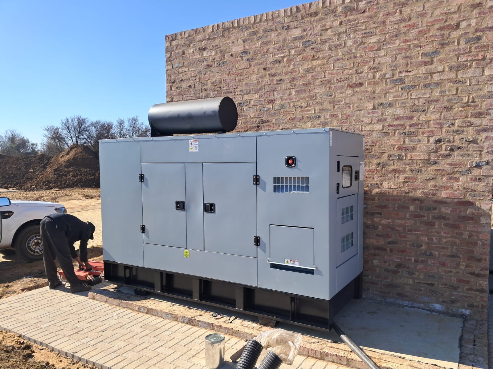 250 kVA Volvo solar backup generator